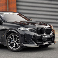 SOOQOO Carbon Front Splitter voor BMW X6 G06 (LCI)