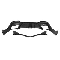 SOOQOO Carbon Diffuser voor BMW X6 G06 (met remlicht)