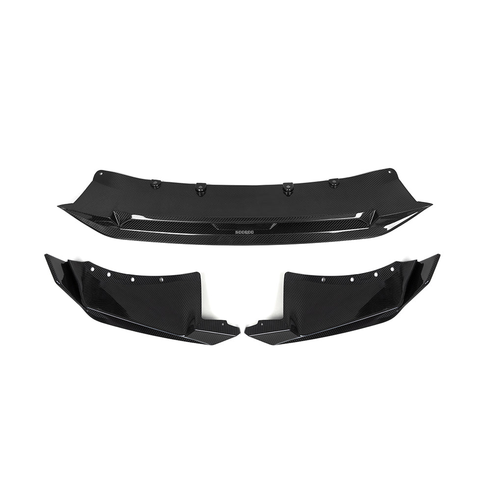 SOOQOO Carbon Front Splitter voor BMW X5 G05 (LCI)