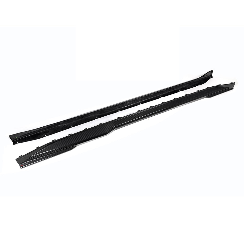 SOOQOO Carbon Side Skirts voor BMW M3 / M3 Touring G80, G81