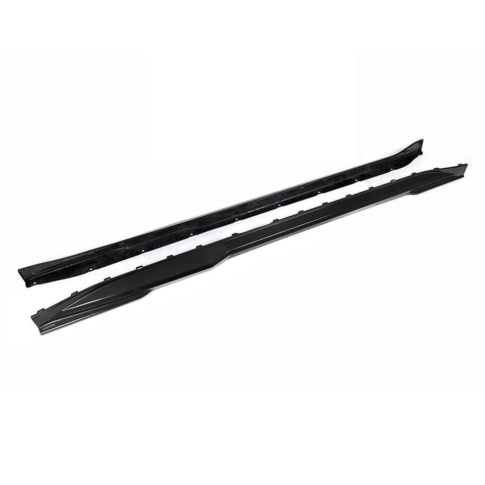 SOOQOO Carbon Side Skirts voor BMW M3 / M3 Touring G80, G81