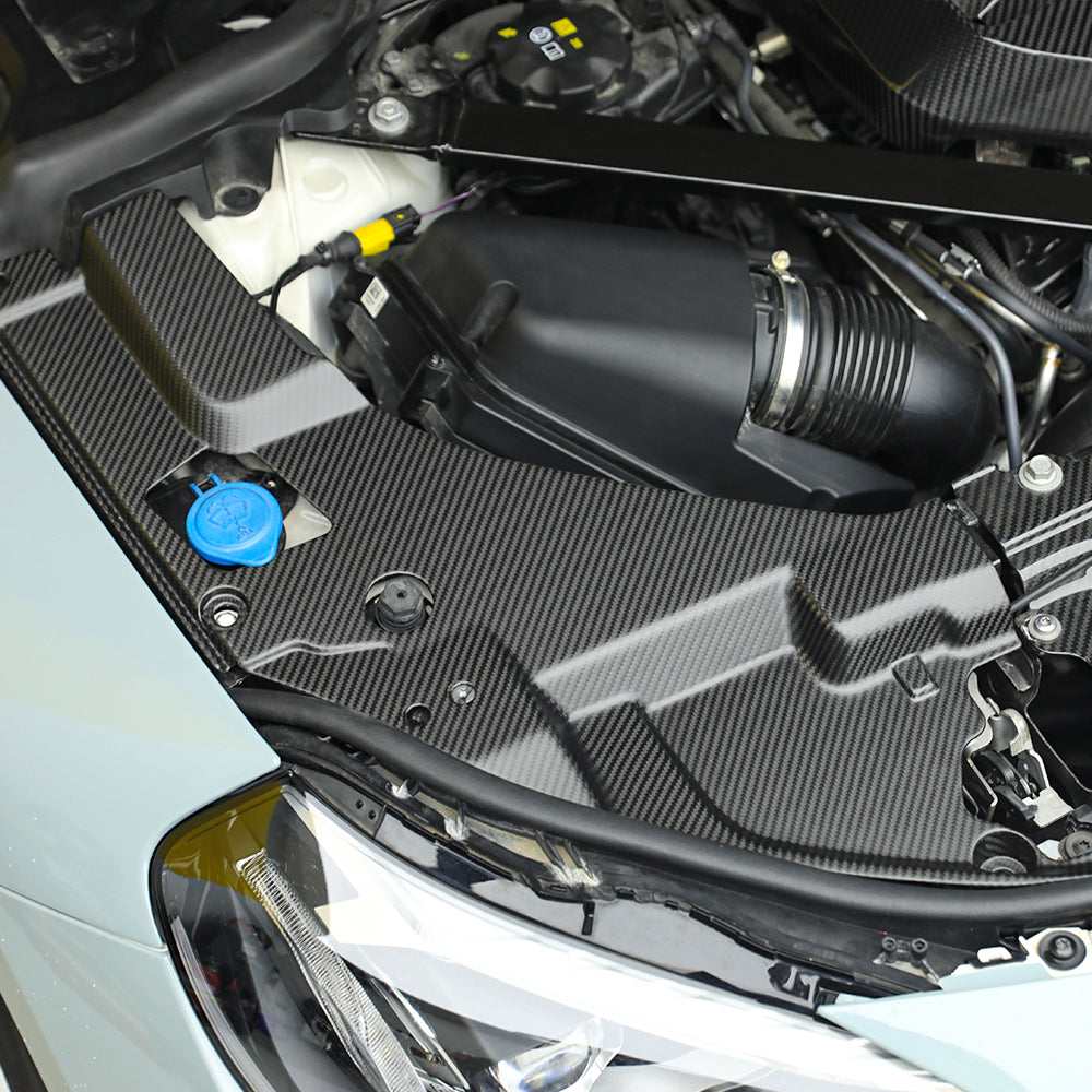 SOOQOO Carbon Motorafdekplaat voor BMW M2 G87