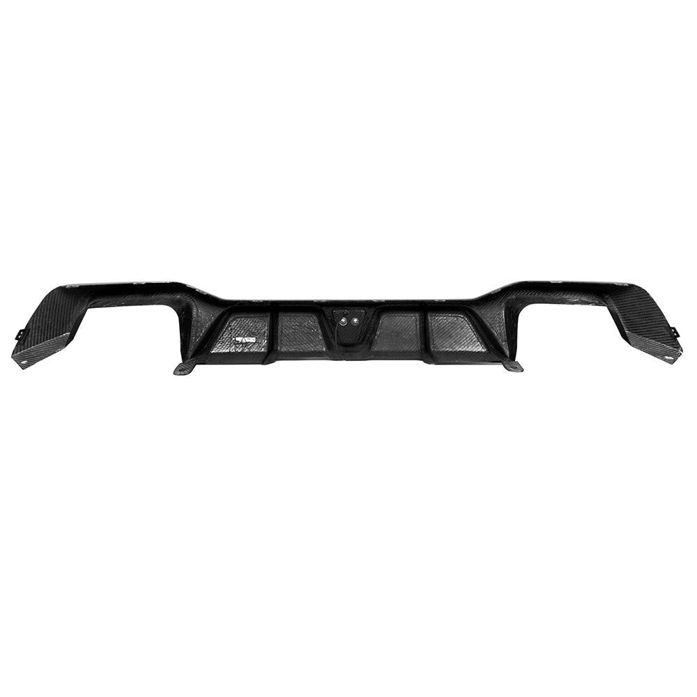 SOOQOO Carbon Diffuser voor BMW X4 G02 (LCI, met remlicht)