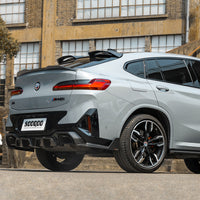 SOOQOO Carbon Diffuser voor BMW X4 G02 (LCI, met remlicht)