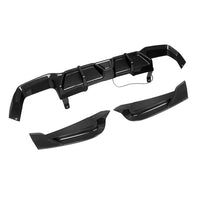 SOOQOO Carbon Diffuser voor BMW X4 M F98 (LCI, met remlicht)