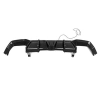 SOOQOO Carbon Diffuser voor BMW X4 M F98 (LCI, met remlicht)