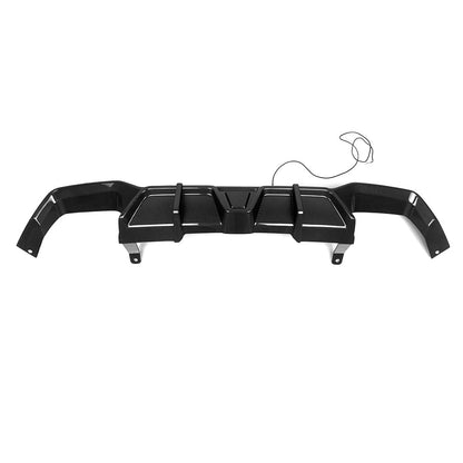 SOOQOO Carbon Diffuser voor BMW X4 M F98 (LCI, met remlicht)