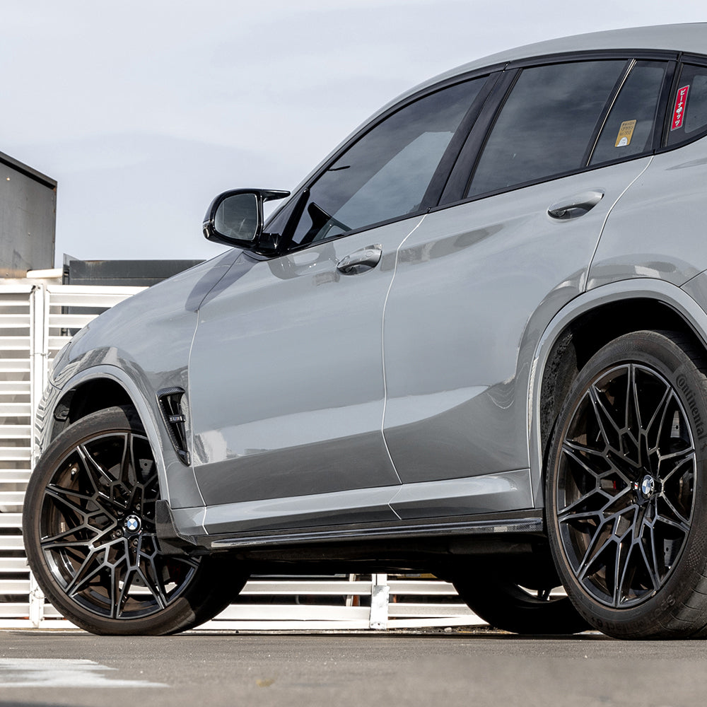 SOOQOO V2 Carbon Side Skirts voor BMW X3 M / X4 M F97, F98