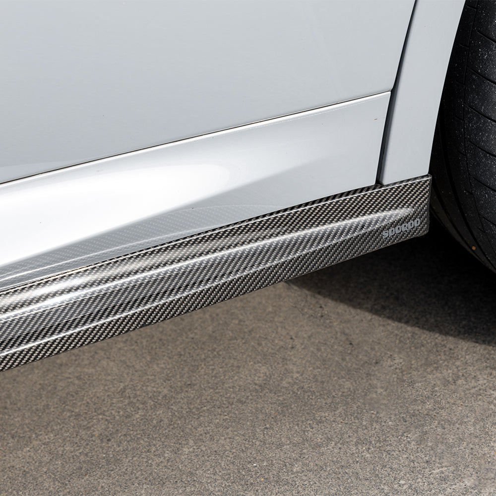 SOOQOO V2 Carbon Side Skirts voor BMW X3 M / X4 M F97, F98