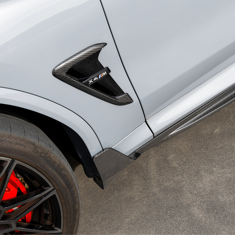 SOOQOO V2 Carbon Side Skirts voor BMW X3 M / X4 M F97, F98