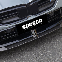 SOOQOO Carbon Front Splitter voor BMW 2 Serie Gran Coupe F74