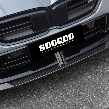 SOOQOO Carbon Front Splitter voor BMW 2 Serie Gran Coupe F74