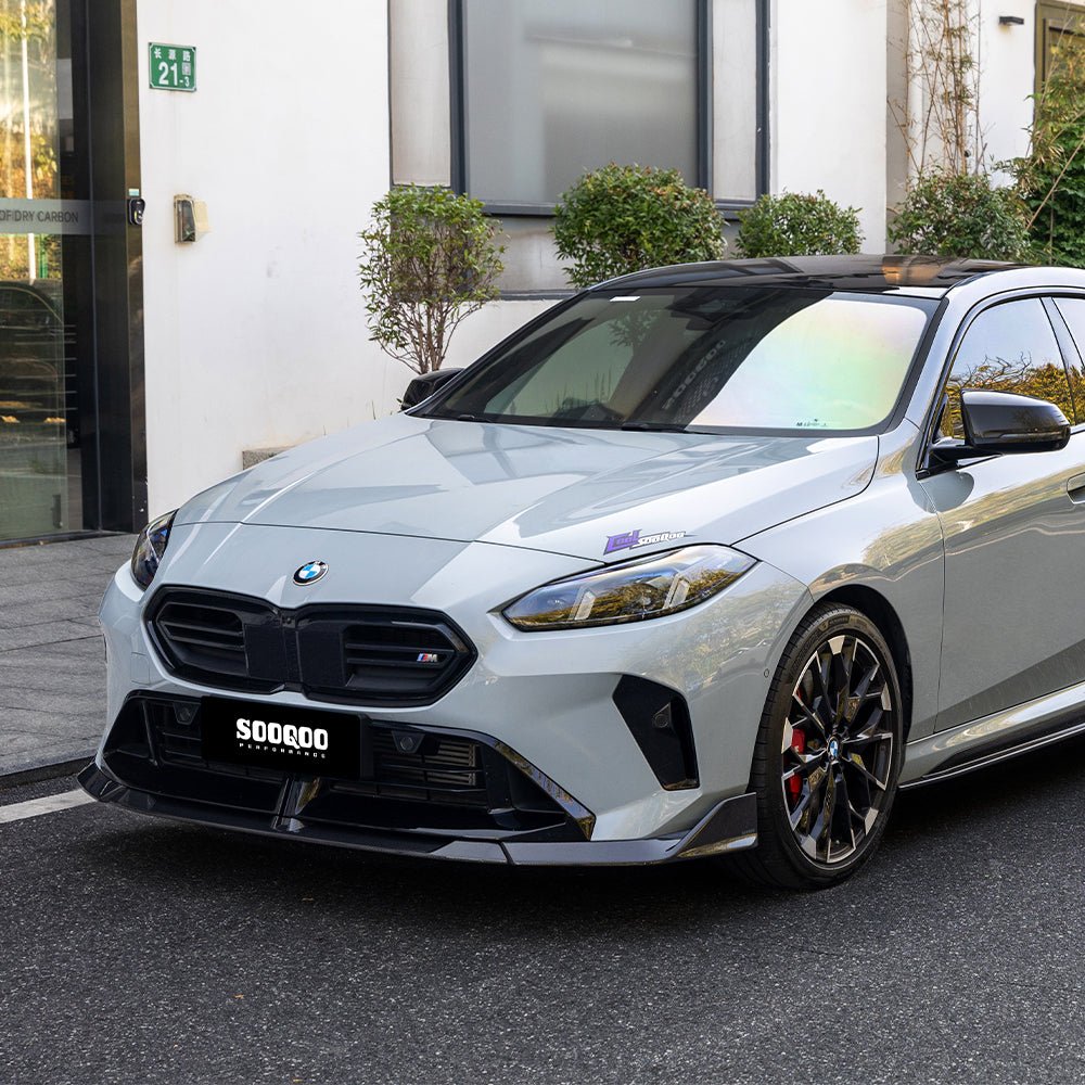 SOOQOO Carbon Front Splitter voor BMW 2 Serie Gran Coupe F74