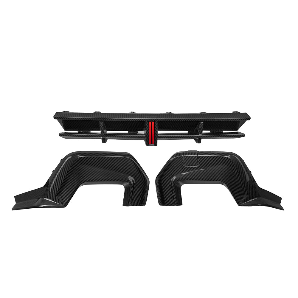 SOOQOO Carbon Diffuser voor BMW 2 Serie Gran Coupe F74