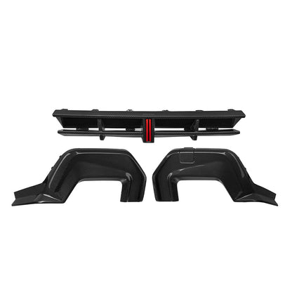 SOOQOO Carbon Diffuser voor BMW 2 Serie Gran Coupe F74