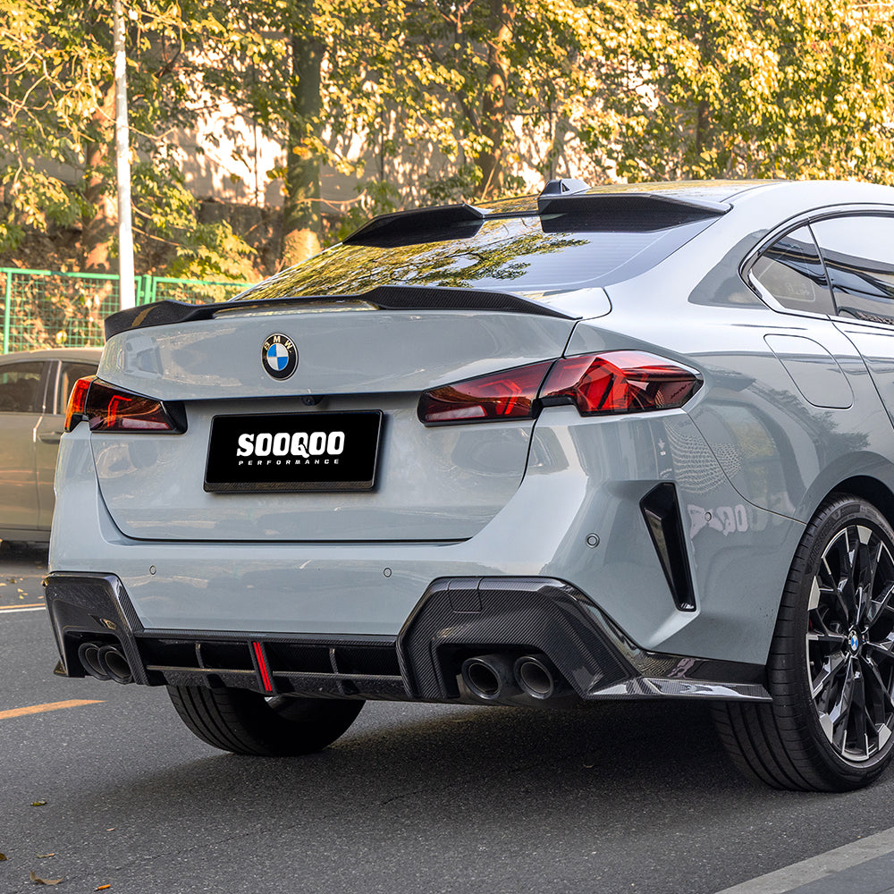 SOOQOO Carbon Diffuser voor BMW 2 Serie Gran Coupe F74