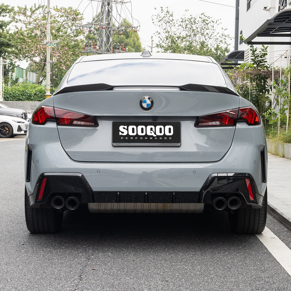 SOOQOO Carbon Spoiler voor BMW 2 Serie Gran Coupe F74 (kofferbakspoiler)
