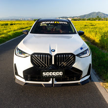 SOOQOO Carbon Front Splitter voor BMW X3 G45
