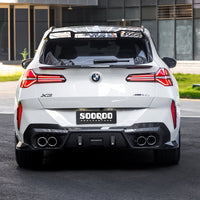 SOOQOO Carbon Vents voor BMW X3 G45 (achterbumper)