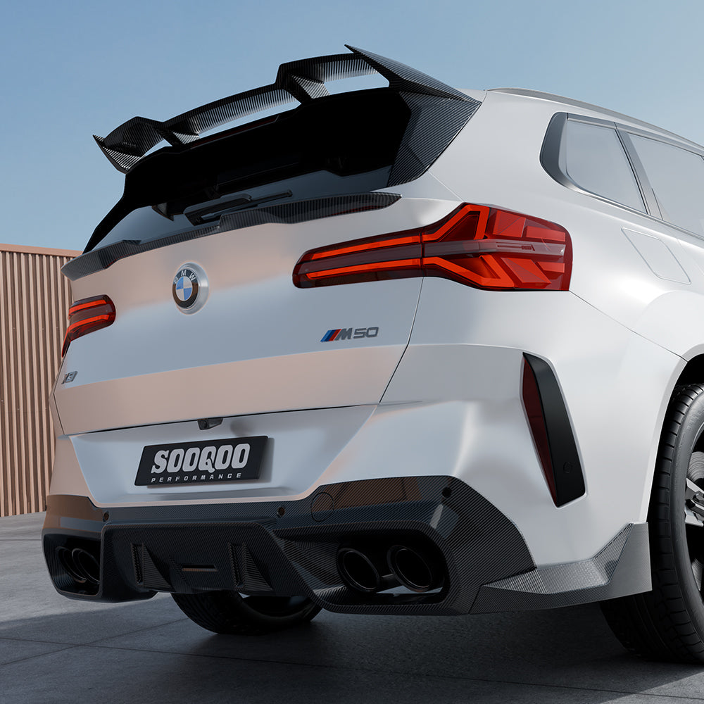 SOOQOO Carbon Diffuser voor BMW X3 G45
