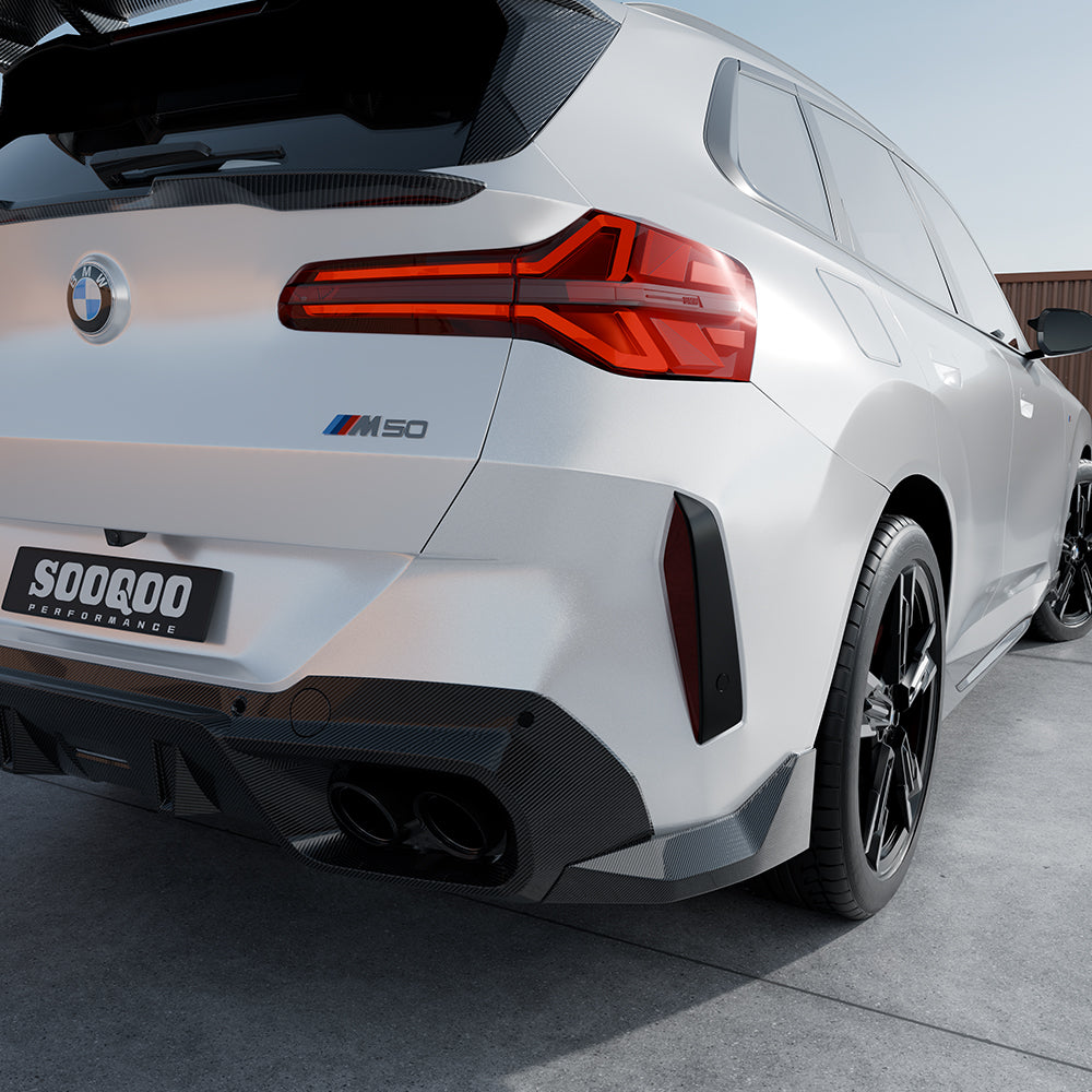 SOOQOO Carbon Diffuser voor BMW X3 G45