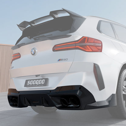 SOOQOO Carbon Diffuser voor BMW X3 G45