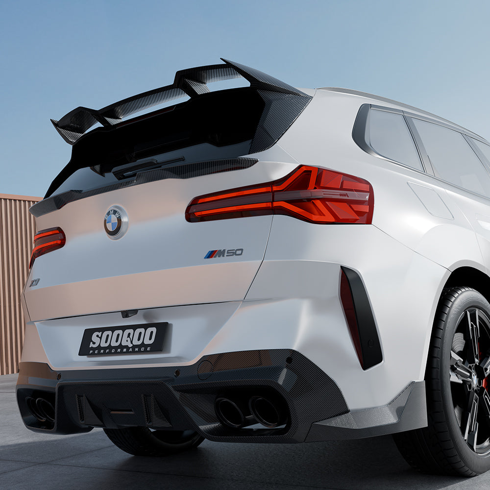 SOOQOO Carbon Trim voor BMW X3 G45 (zijruit)