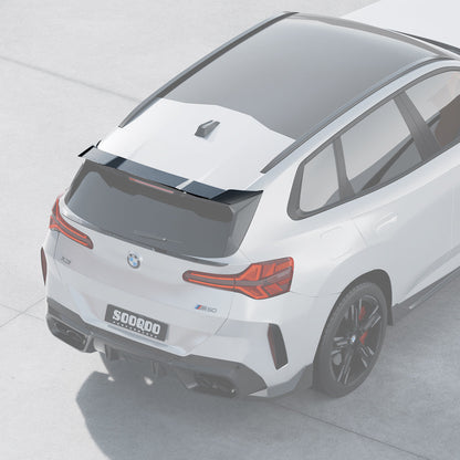 SOOQOO Carbon Spoiler voor BMW X3 G45 (dakspoiler)