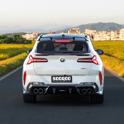 SOOQOO Carbon Spoiler voor BMW X3 G45 (kofferbakspoiler)