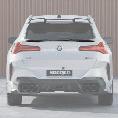 SOOQOO Carbon Spoiler voor BMW X3 G45 (kofferbakspoiler)