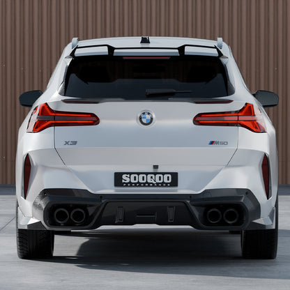 SOOQOO Carbon Spoiler voor BMW X3 G45 (kofferbakspoiler)