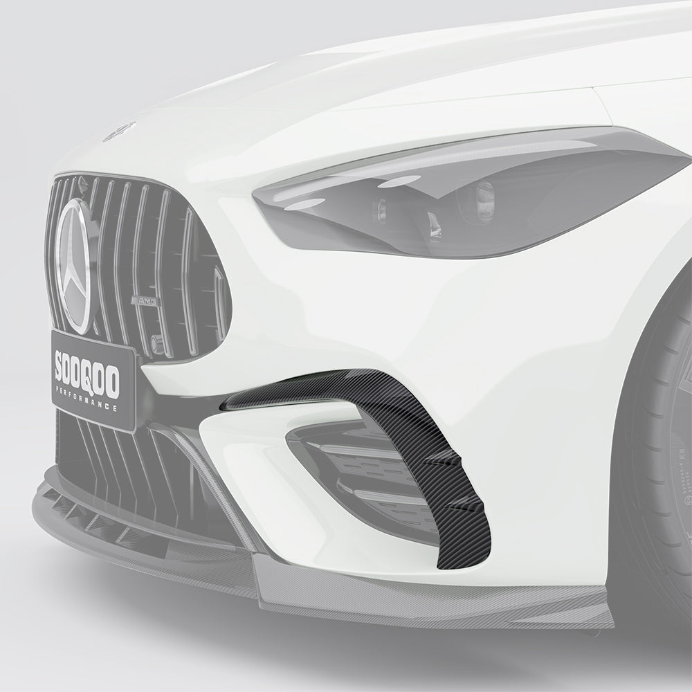 SOOQOO Carbon Vents voor Mercedes CLE 53 C236 (voorbumper)