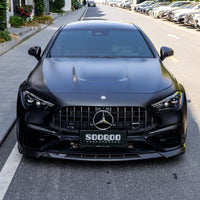 SOOQOO Carbon Front Splitter voor Mercedes CLE 53 C236