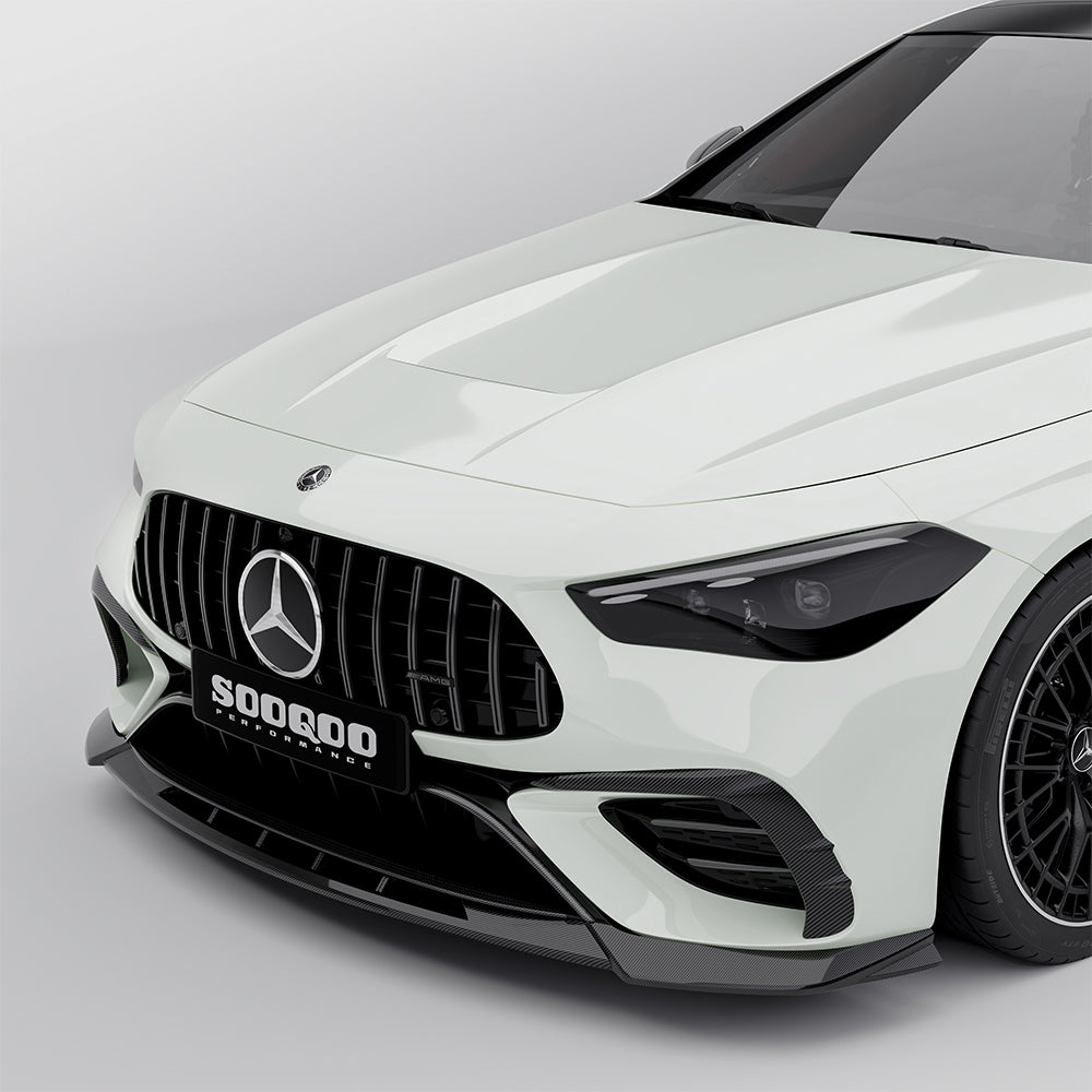SOOQOO Carbon Front Splitter voor Mercedes CLE 53 C236