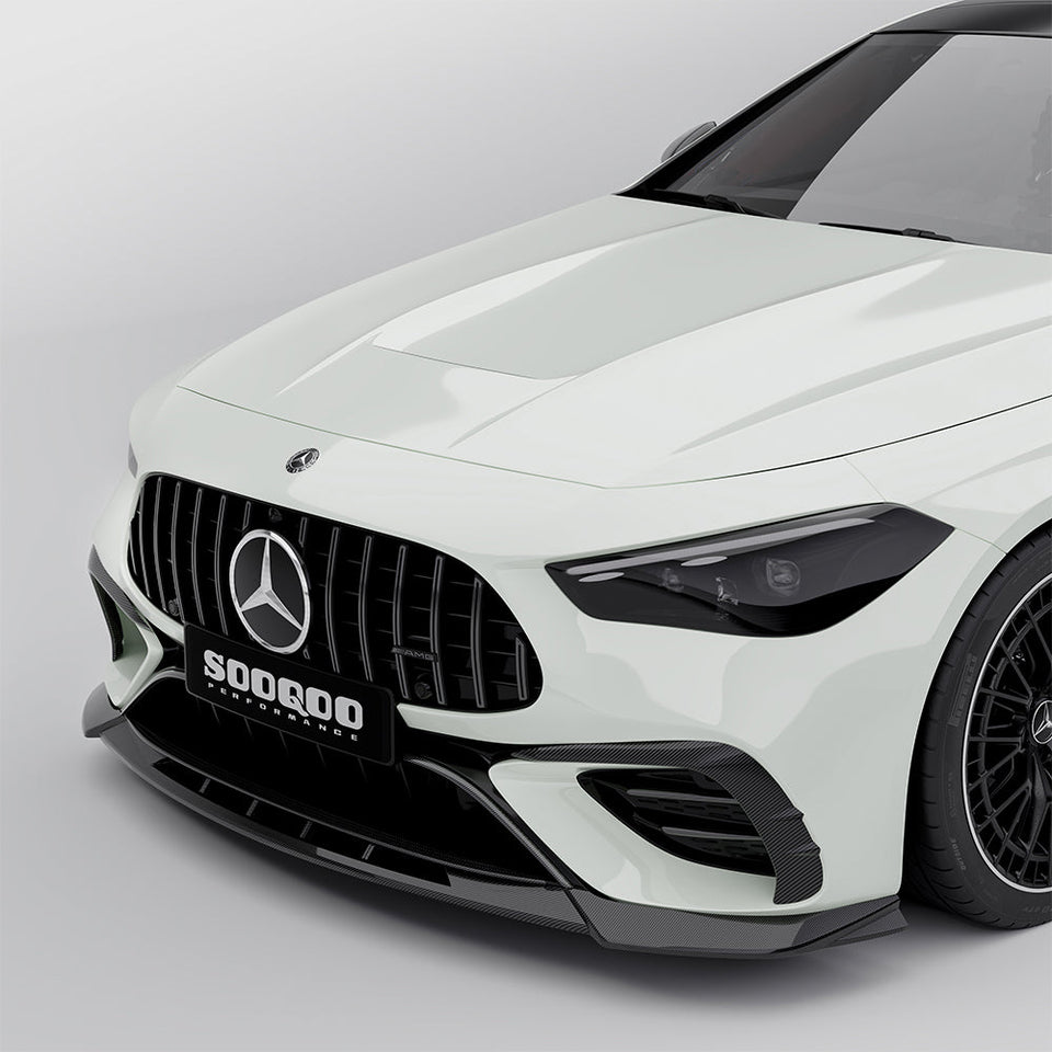 SOOQOO Carbon Front Splitter voor Mercedes CLE 53 C236