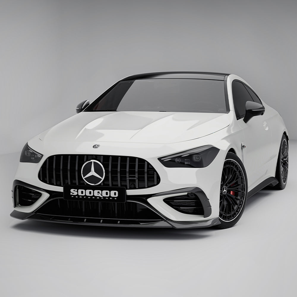 SOOQOO Carbon Front Splitter voor Mercedes CLE 53 C236