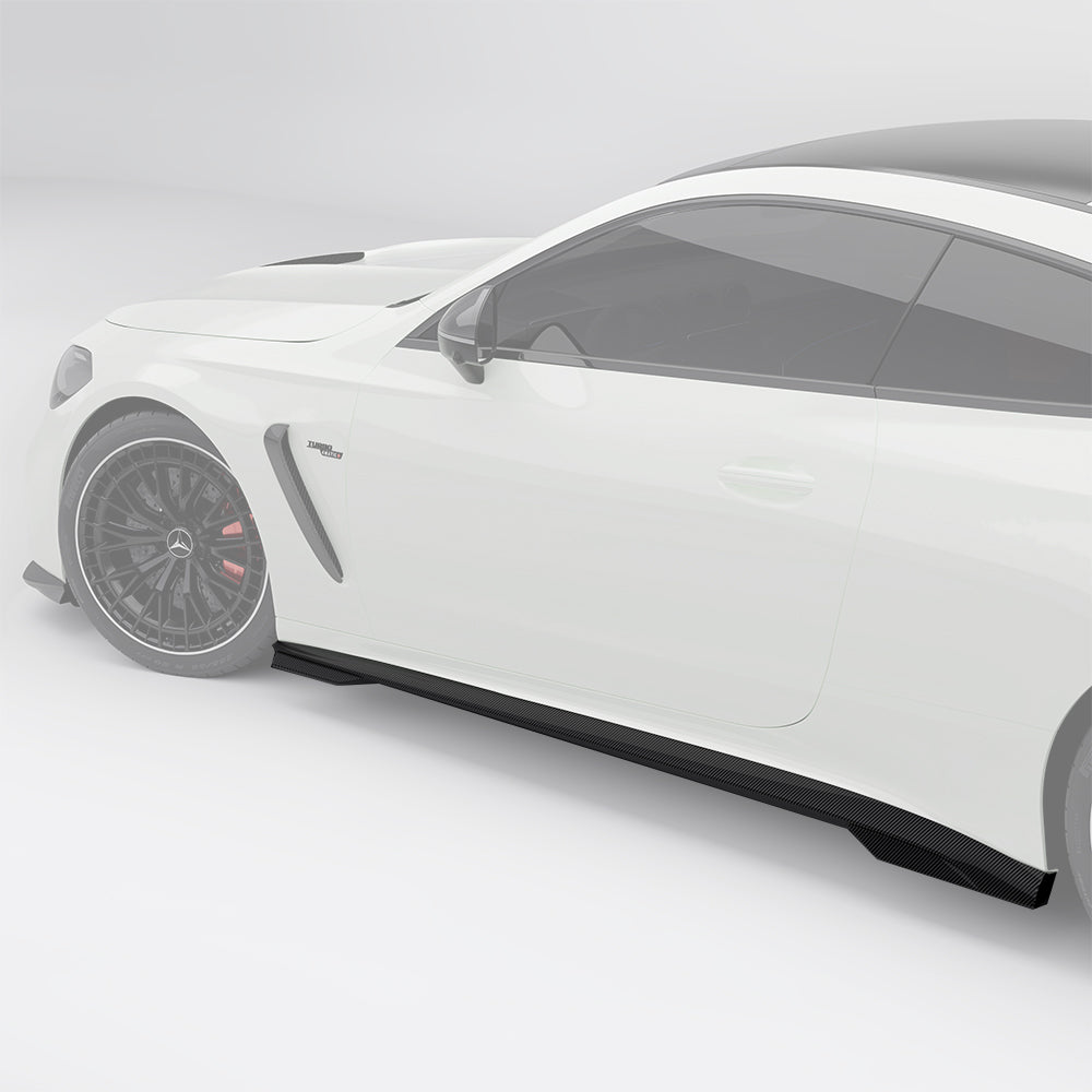 SOOQOO Carbon Side Skirts voor Mercedes CLE 53 C236