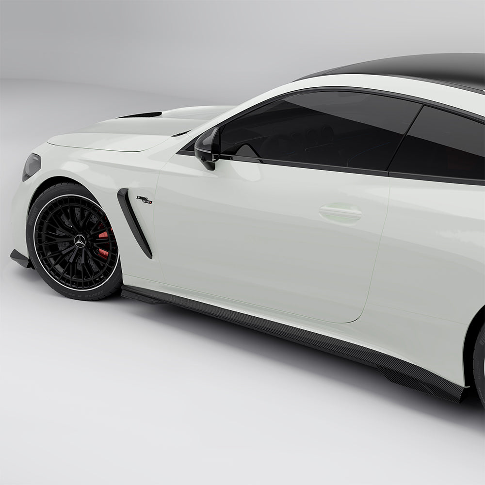 SOOQOO Carbon Side Skirts voor Mercedes CLE 53 C236