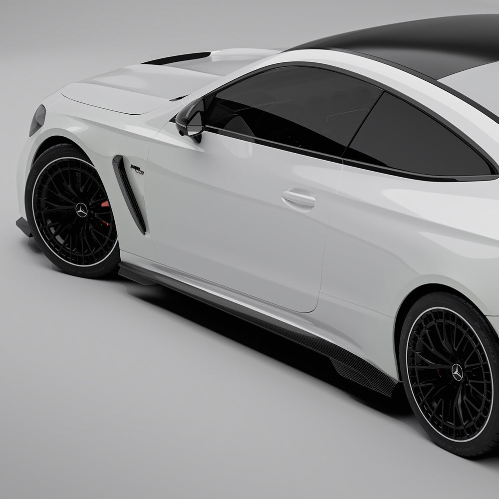 SOOQOO Carbon Side Skirts voor Mercedes CLE 53 C236
