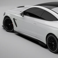 SOOQOO Carbon Side Skirts voor Mercedes CLE 53 C236