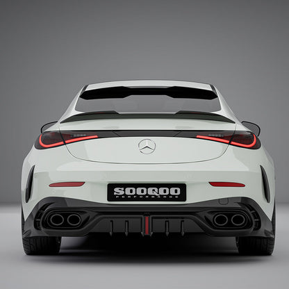SOOQOO Carbon Spoiler voor Mercedes CLE 53 C236 (kofferbakspoiler)