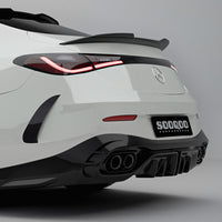 SOOQOO Carbon Spoiler voor Mercedes CLE 53 C236 (kofferbakspoiler)