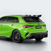 SOOQOO Carbon Diffuser voor Audi RS3 8Y (LCI)