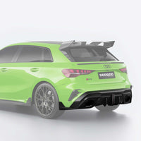 SOOQOO Carbon Diffuser voor Audi RS3 8Y (LCI)