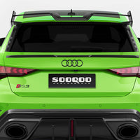 SOOQOO Carbon Spoiler voor Audi RS3 8Y (kofferbakspoiler)