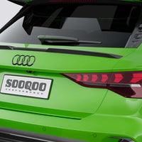 SOOQOO Carbon Spoiler voor Audi RS3 8Y (kofferbakspoiler)
