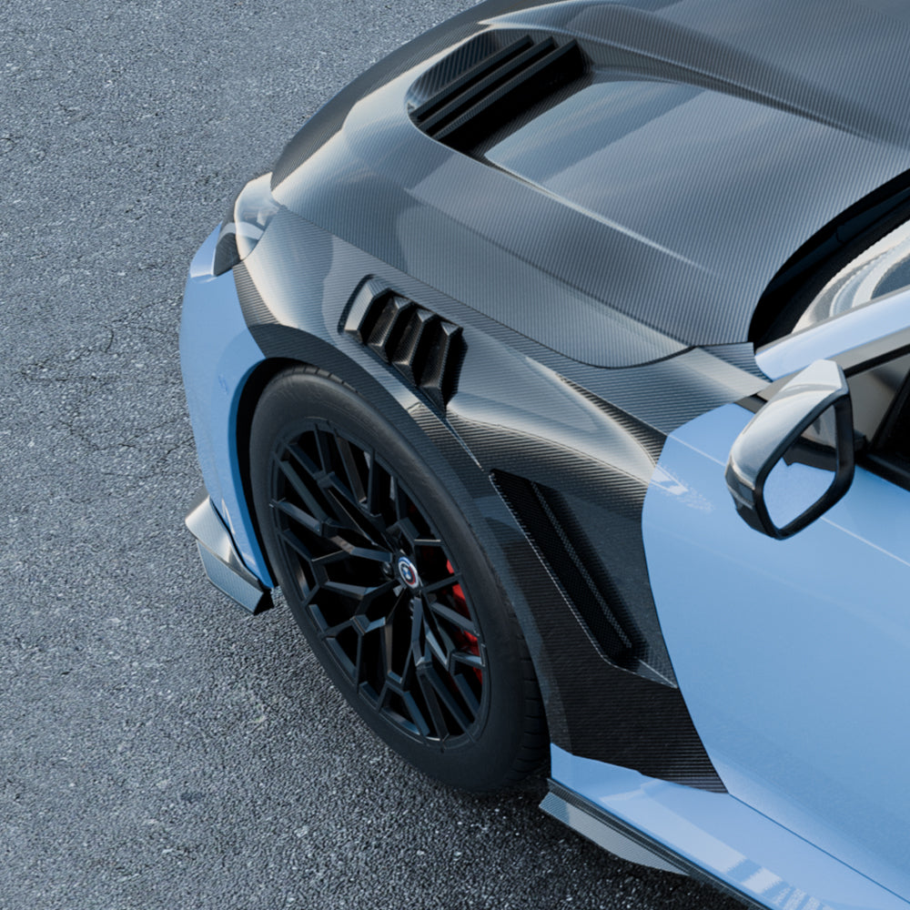 SOOQOO Carbon Spatborden voor BMW M2 G87