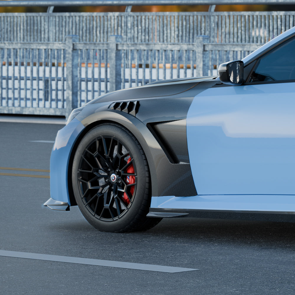 SOOQOO Carbon Spatborden voor BMW M2 G87