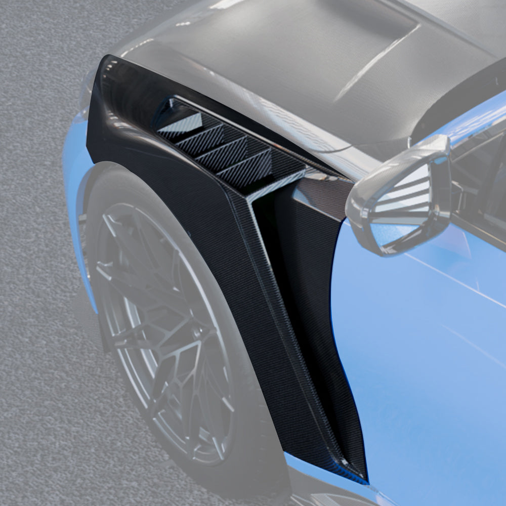 SOOQOO Carbon Spatborden voor BMW M3 / M3 Touring G80, G81