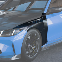 SOOQOO Carbon Spatborden voor BMW M3 / M3 Touring G80, G81